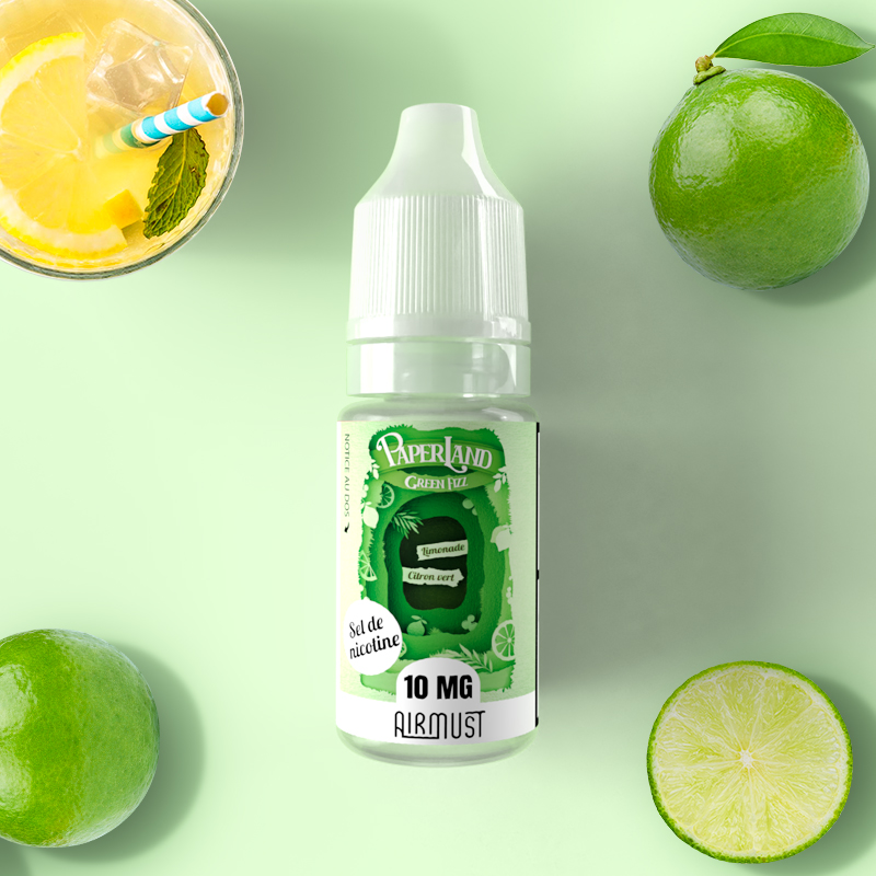 Green Fizz e-liquides fruité