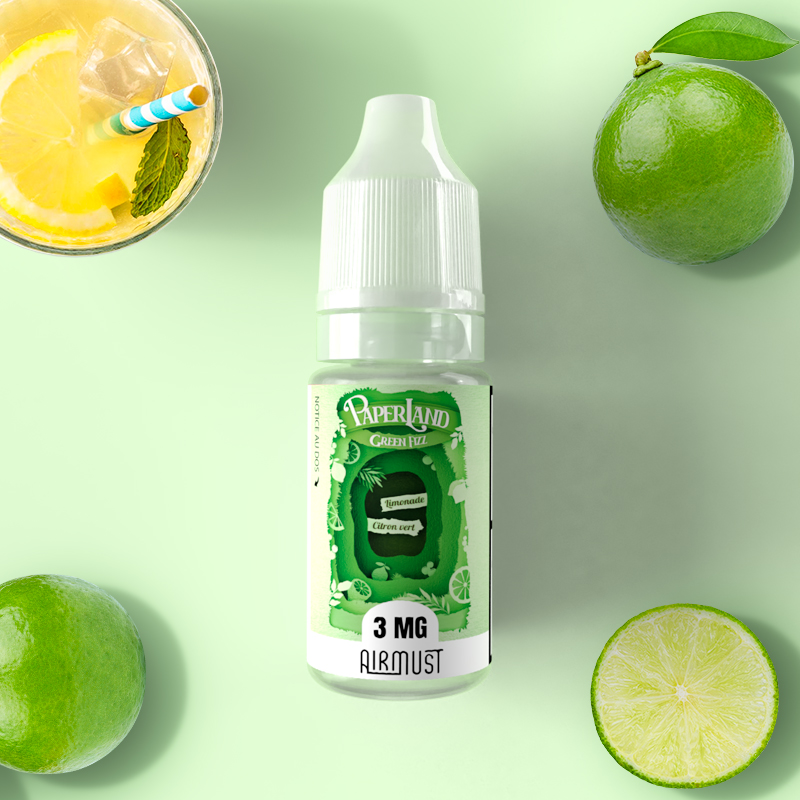 Green Fizz e-liquides fruité
